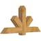 Ekena Millwork Kennewick Rough Sawn Timber Gable Bracket, Western Red Cedar, 60"W x 30"H x 6"D x 6"F, 12/12 Pitch GBW060X30X0606KEN00RWR - alternate 5